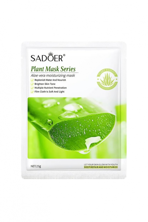 Maska za lice SADOER Plant Facial Mask ALOEVERAIVET.HR - MODERNA ODJEĆA