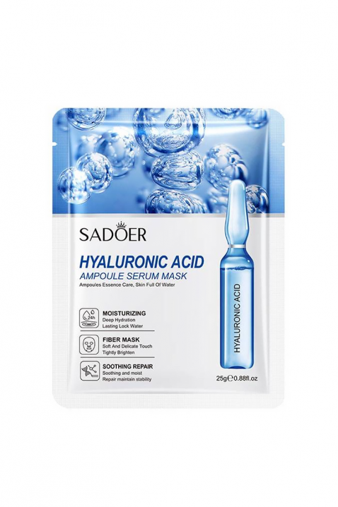 Maska za lice SADOER Serum Mask HIALURONIC ACIDIVET.HR - MODERNA ODJEĆA
