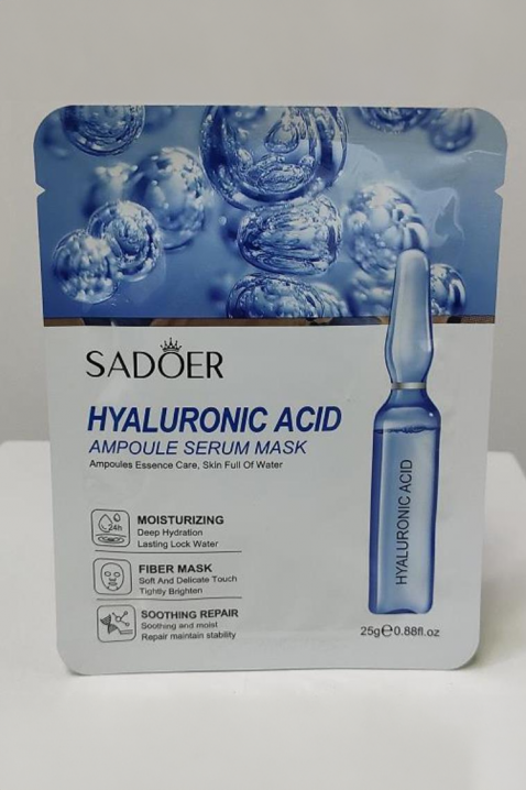 Maska za lice SADOER Serum Mask HIALURONIC ACIDIVET.HR - MODERNA ODJEĆA