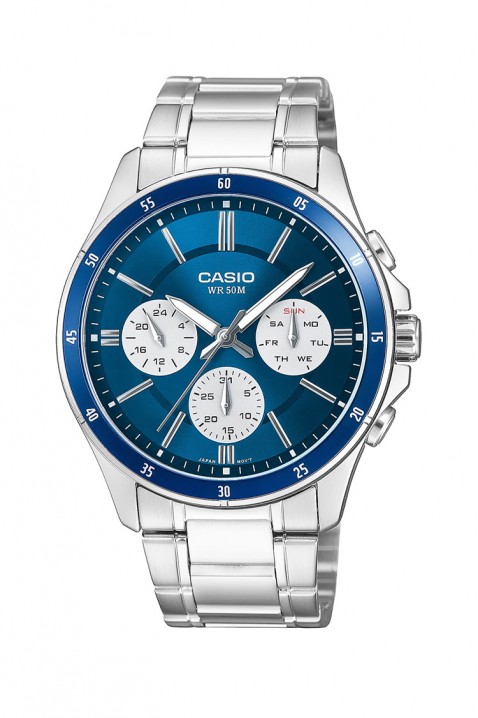 Muški sat CASIO MTP-1374D-2A3VDF, Boja: srebrna, IVET.HR - MODERNA ODJEĆA