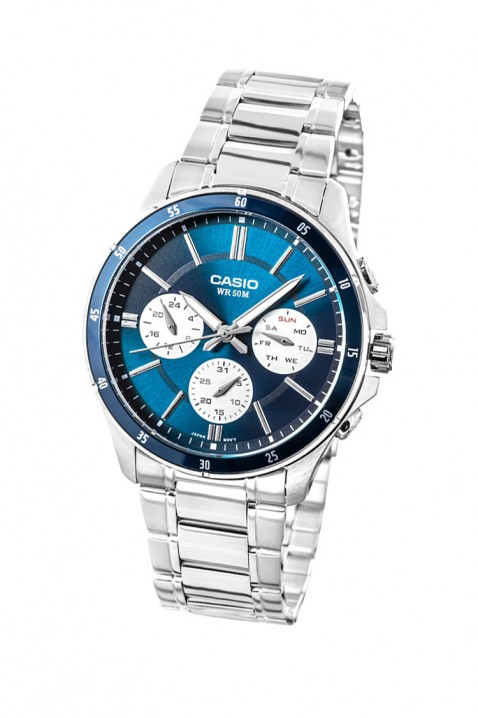 Muški sat CASIO MTP-1374D-2A3VDF, Boja: srebrna, IVET.HR - MODERNA ODJEĆA