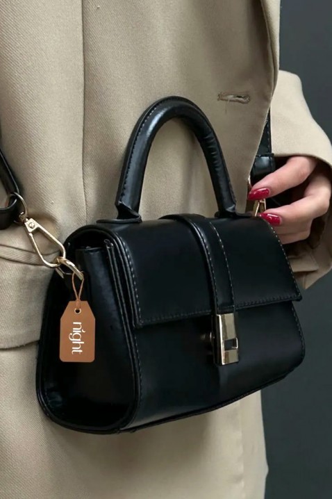 Ženska torba BRUDEFA BLACK, Boja: crna, IVET.HR - MODERNA ODJEĆA