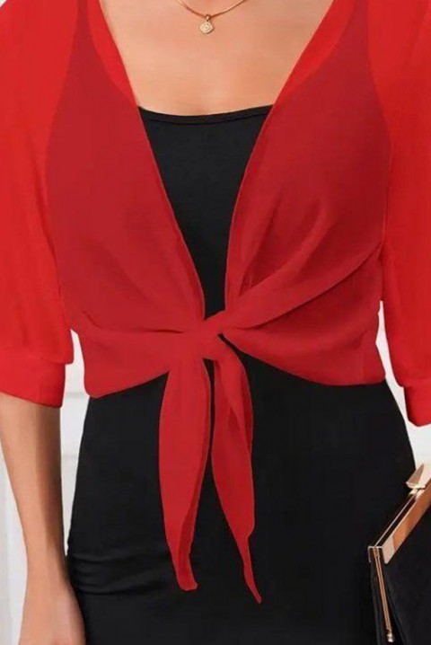 Ženska bluza LIVOZA RED, Boja: crvena, IVET.HR - MODERNA ODJEĆA