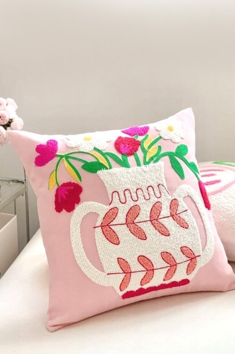 Jastučnica GRIOGENA 40х40 cm, Boja: roza, IVET.HR - MODERNA ODJEĆA