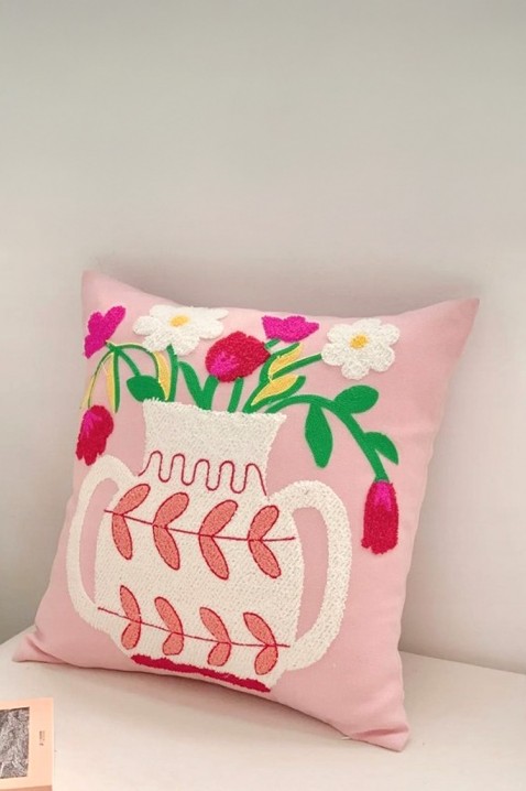 Jastučnica GRIOGENA 40х40 cm, Boja: roza, IVET.HR - MODERNA ODJEĆA