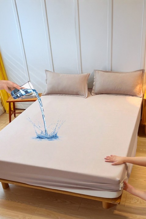 Plahta s elastikom MONDELGA BEIGE 200x220 cm, Boja: bež, IVET.HR - MODERNA ODJEĆA