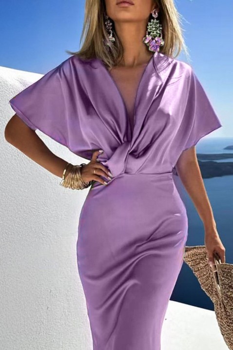 Haljina ENZOLRA PURPLE, Boja: ljubičasta, IVET.HR - MODERNA ODJEĆA