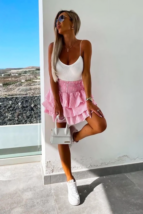 Suknja SENTOXA PINK, Boja: roza, IVET.HR - MODERNA ODJEĆA