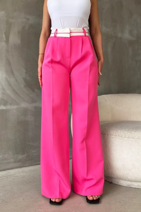 Hlače ILVERSA PINK, Boja: roza, IVET.HR - MODERNA ODJEĆA