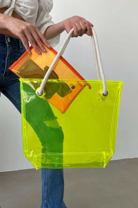 Torba za plažu NEONANA YELLOW, Boja: žuta, IVET.HR - MODERNA ODJEĆA