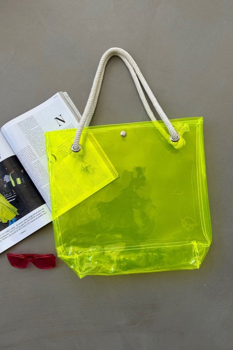 Torba za plažu NEONANA YELLOW, Boja: žuta, IVET.HR - MODERNA ODJEĆA