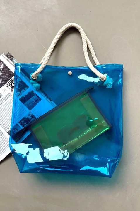 Torba za plažu NEONANA BLUE, Boja: plava, IVET.HR - MODERNA ODJEĆA