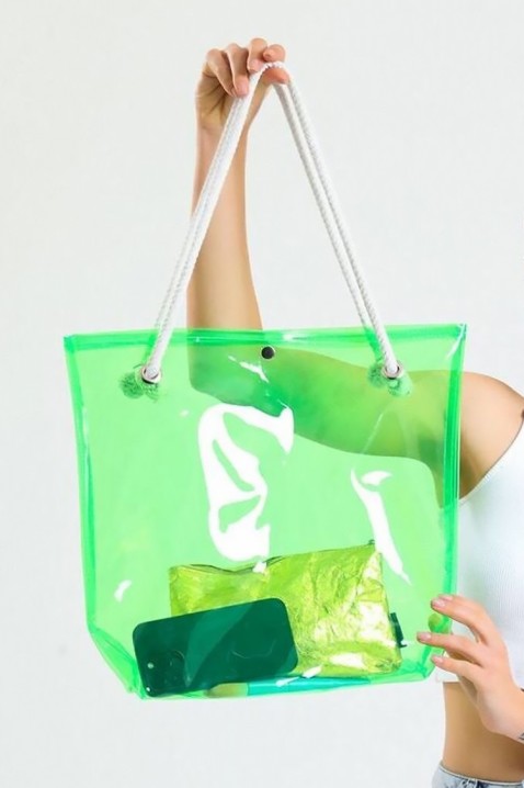 Torba za plažu NEONANA GREEN, Boja: zelena, IVET.HR - MODERNA ODJEĆA