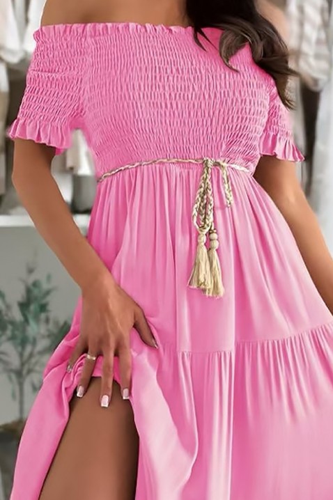 Haljina BLAGANA PINK, Boja: roza, IVET.HR - MODERNA ODJEĆA