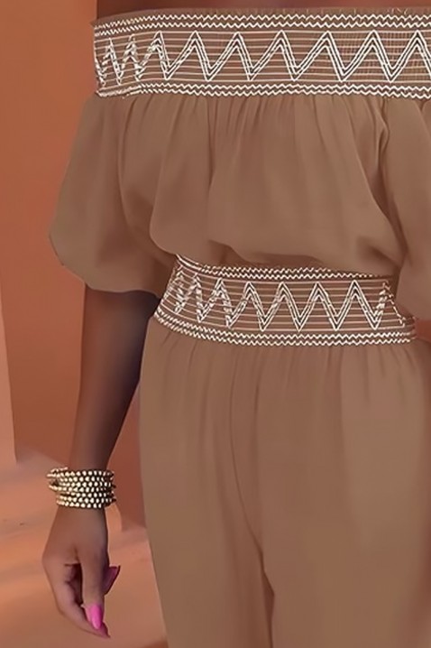Komplet KOMINTA BROWN, Boja: smeđa, IVET.HR - MODERNA ODJEĆA
