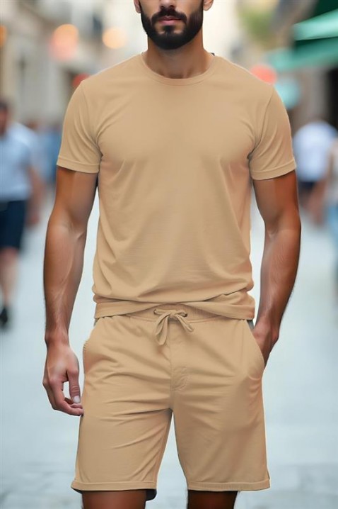 Muški komplet ZEKERDO BEIGE, Boja: bež, IVET.HR - MODERNA ODJEĆA