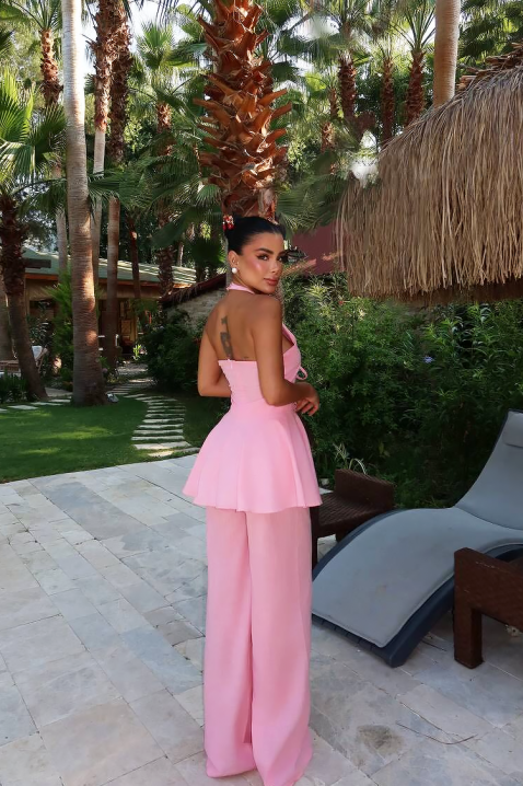 Komplet FARFONA PINK, Boja: roza, IVET.HR - MODERNA ODJEĆA