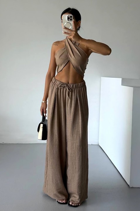 Komplet ASMEROLA BEIGE, Boja: tamna bež, IVET.HR - MODERNA ODJEĆA