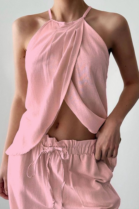 Komplet KANRILVA PINK, Boja: roza, IVET.HR - MODERNA ODJEĆA