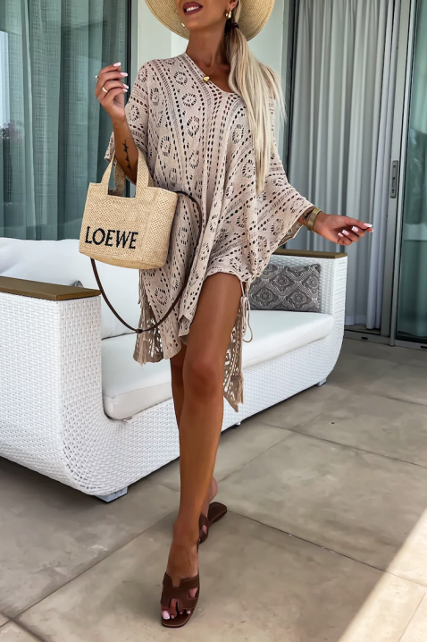 Tunika za plažu LERINZA BEIGE, Boja: bež, IVET.HR - MODERNA ODJEĆA