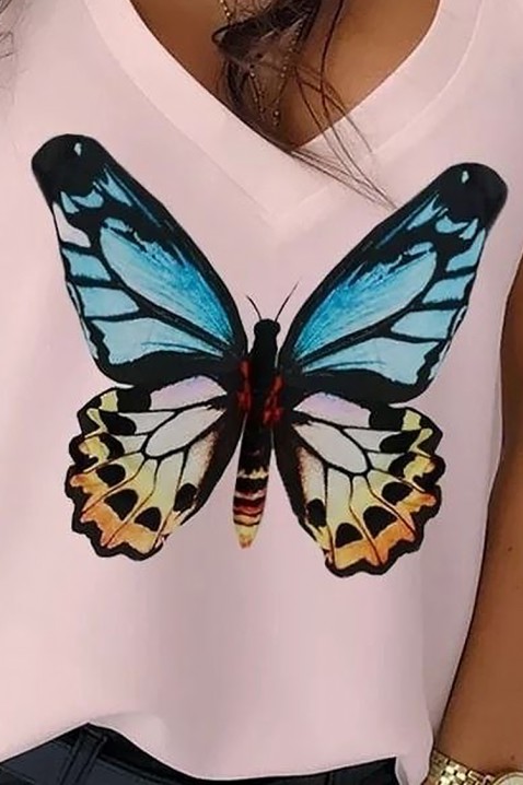 Top BUTTERFLANA PINK, Boja: roza, IVET.HR - MODERNA ODJEĆA