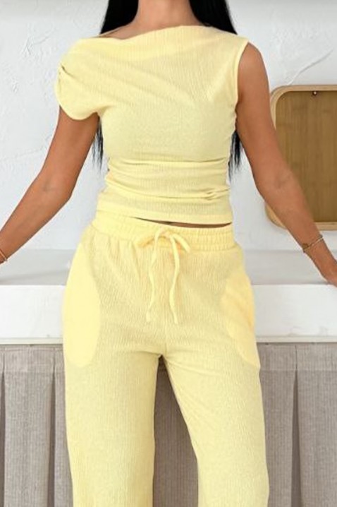 Komplet FRALINDA YELLOW, Boja: žuta, IVET.HR - MODERNA ODJEĆA