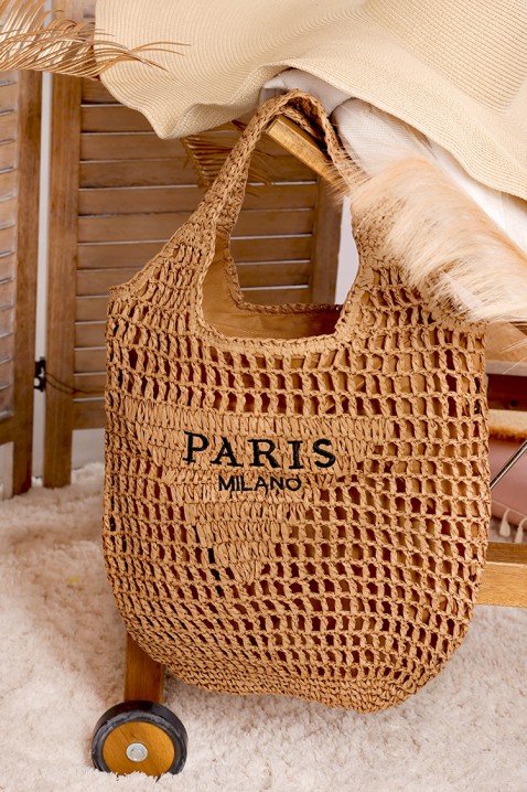 Torba za plažu FLORIDANA BEIGE, Boja: bež, IVET.HR - MODERNA ODJEĆA