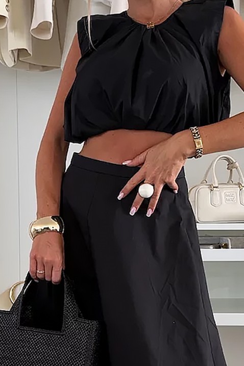 Komplet DRELFINDA BLACK, Boja: crna, IVET.HR - MODERNA ODJEĆA