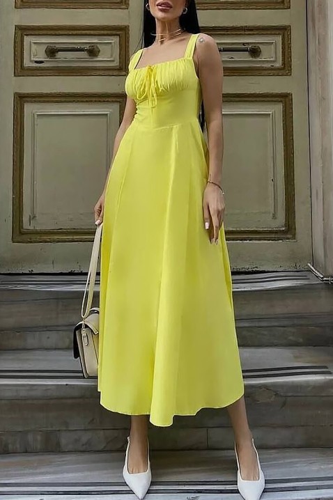 Haljina BELFORZA YELLOW, Boja: žuta, IVET.HR - MODERNA ODJEĆA