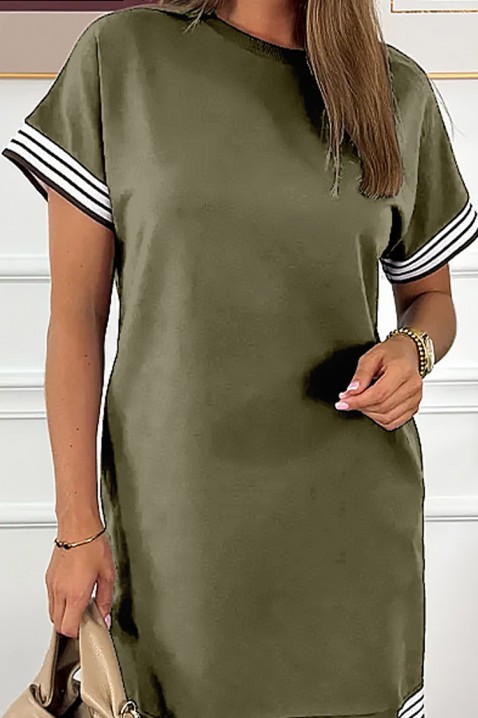 Haljina DANEDRA KHAKI, Boja: kaki, IVET.HR - MODERNA ODJEĆA