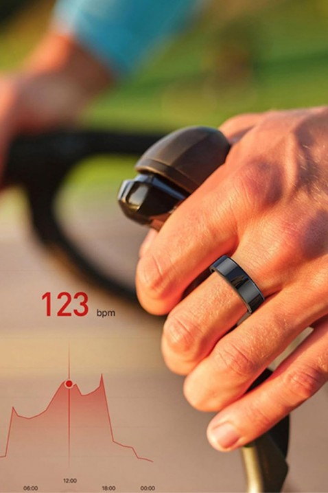 Pametni prsten za praćenje sna i fitnessa EOLSY - 18.9 mm, Boja: crna, IVET.HR - MODERNA ODJEĆA