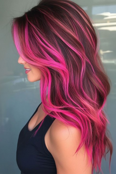 Kreda za kosu CHROMINA PINK, Boja: roza, IVET.HR - MODERNA ODJEĆA