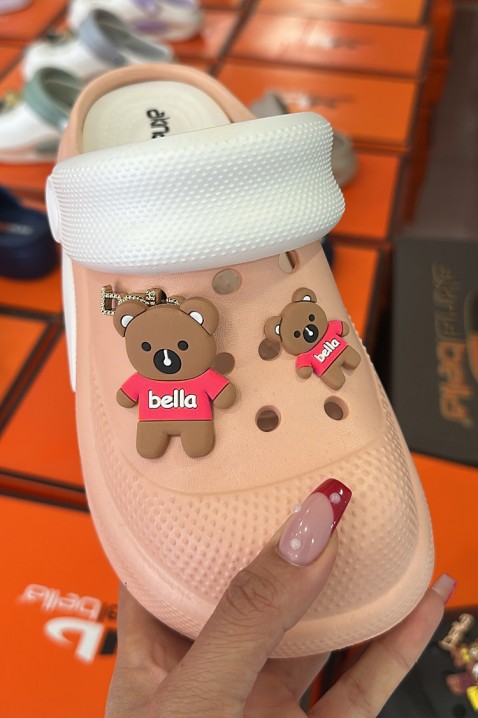 Dječje papuče TEDDIE, Boja: pudera, IVET.HR - MODERNA ODJEĆA