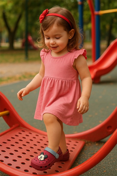 Dječje papuče MINISHOE, Boja: crvena, IVET.HR - MODERNA ODJEĆA