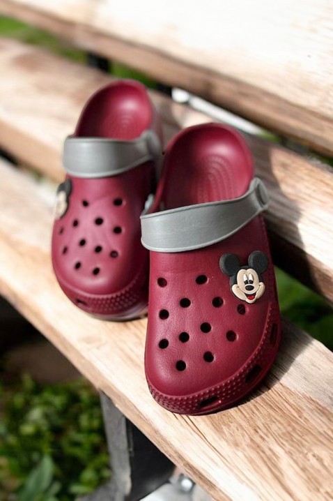 Dječje papuče MINISHOE, Boja: crvena, IVET.HR - MODERNA ODJEĆA