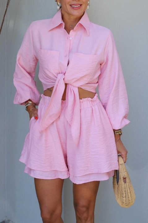 Komplet TAORMINKA PINK, Boja: roza, IVET.HR - MODERNA ODJEĆA