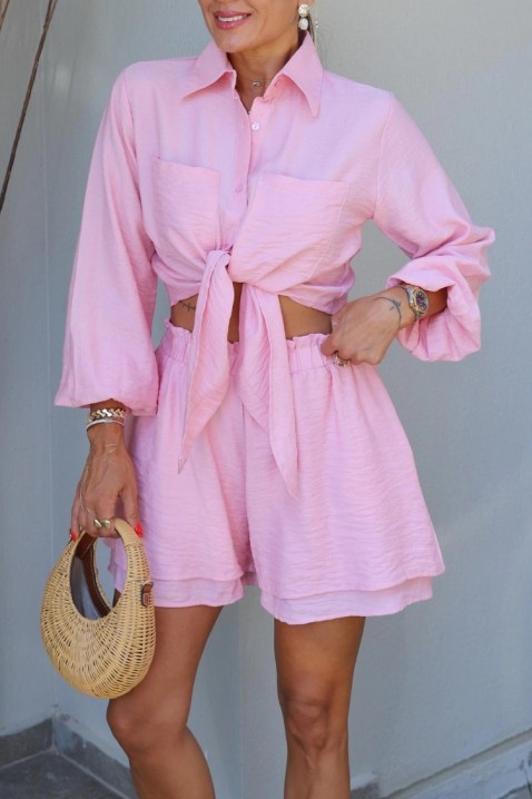 Komplet TAORMINKA PINK, Boja: roza, IVET.HR - MODERNA ODJEĆA