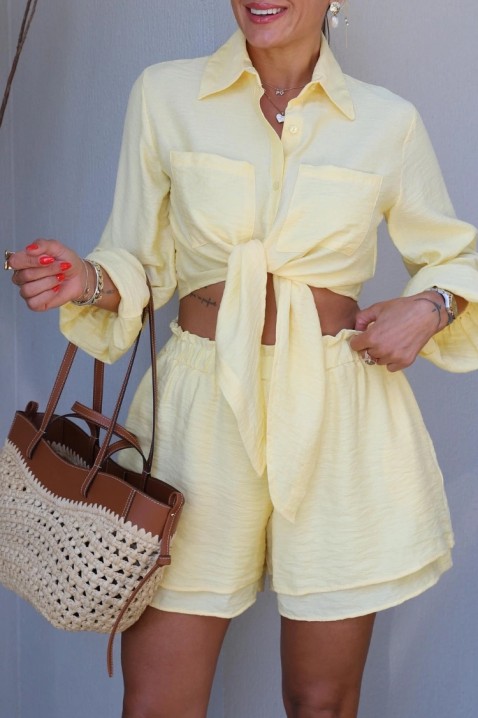 Komplet TAORMINKA YELLOW, Boja: žuta, IVET.HR - MODERNA ODJEĆA