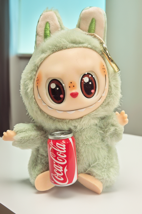 Dodatak za torbu LABUBU COCA COLA GREEN, Boja: zelena, IVET.HR - MODERNA ODJEĆA