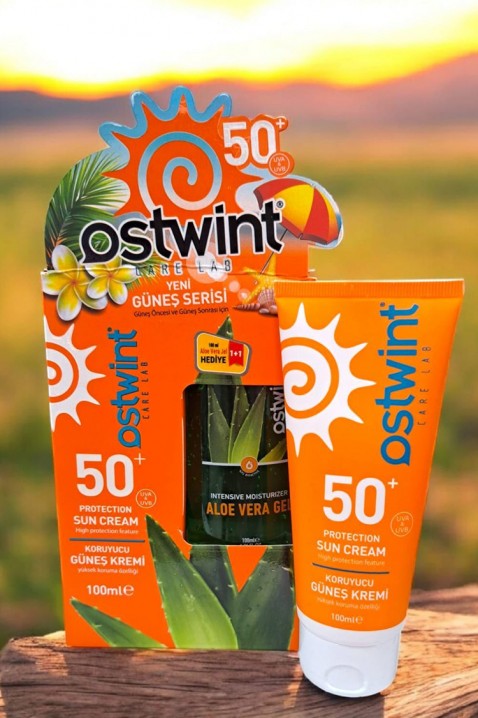 Kozmetički set OSTWINT SPF 50 Sun Protection&Aloe Vera GelIVET.HR - MODERNA ODJEĆA