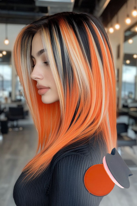 Kreda za kosu TINTESSA ORANGE, Boja: narančasta, IVET.HR - MODERNA ODJEĆA