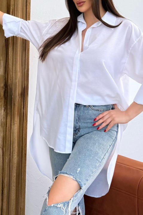Ženska košulja SUPERAZA WHITE, Boja: bijela, IVET.HR - MODERNA ODJEĆA