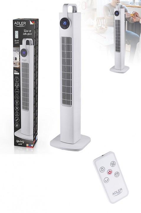 3 u 1 ventilator, hladnjak i pročišćivač zraka FOMELY, Boja: bijela, IVET.HR - MODERNA ODJEĆA