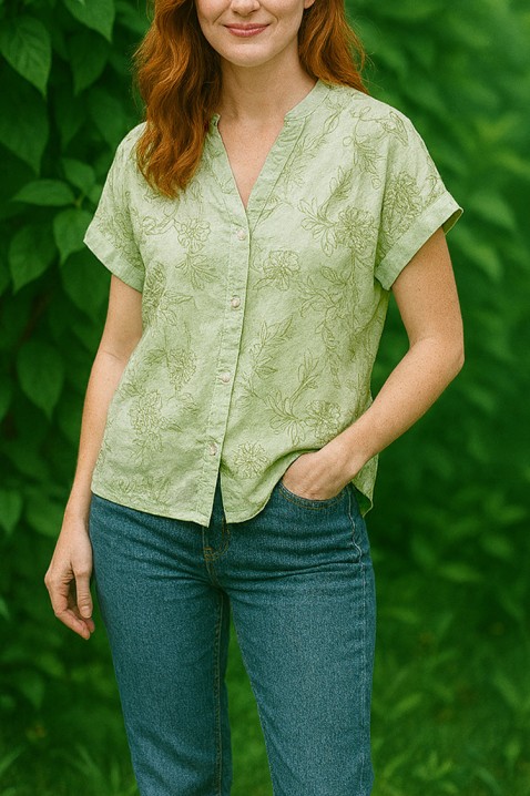 Ženska košulja GLORISIA GREEN, Boja: zelena, IVET.HR - MODERNA ODJEĆA