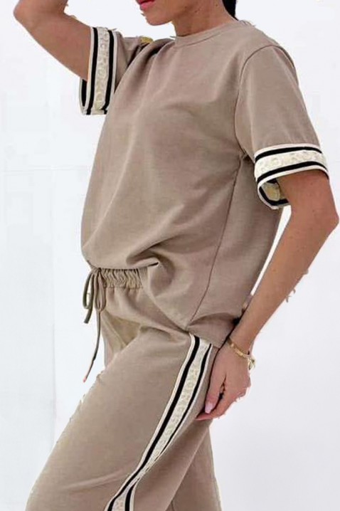 Komplet TEREAKA BEIGE, Boja: bež, IVET.HR - MODERNA ODJEĆA