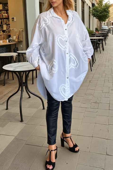 Ženska košulja MADERINA WHITE, Boja: bijela, IVET.HR - MODERNA ODJEĆA
