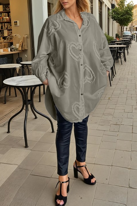 Ženska košulja MADERINA GREY, Boja: siva, IVET.HR - MODERNA ODJEĆA