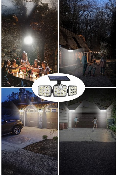 Solarna lampa TRIOMY, Boja: crna, IVET.HR - MODERNA ODJEĆA