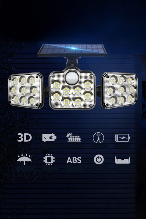 Solarna lampa TRIOMY, Boja: crna, IVET.HR - MODERNA ODJEĆA