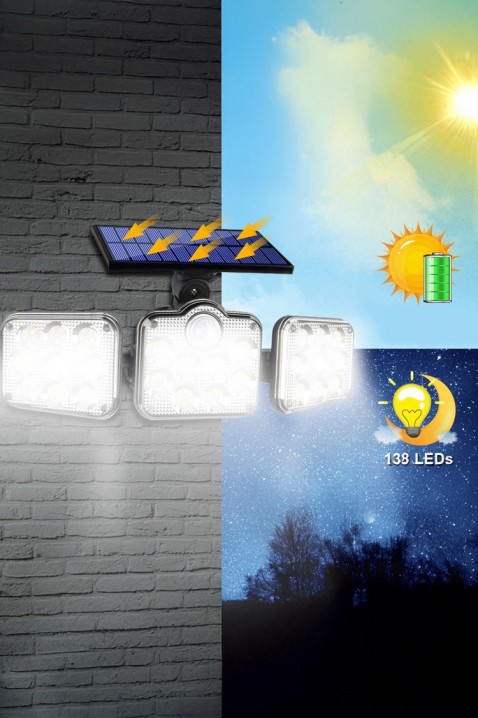 Solarna lampa TRIOMY, Boja: crna, IVET.HR - MODERNA ODJEĆA